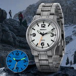 BERNY-Men Quartz Titanium Field Watch V2-T2576MS