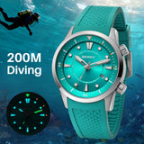 BERNY-Men Automatic Compressor Diver Watch V5-AM539M