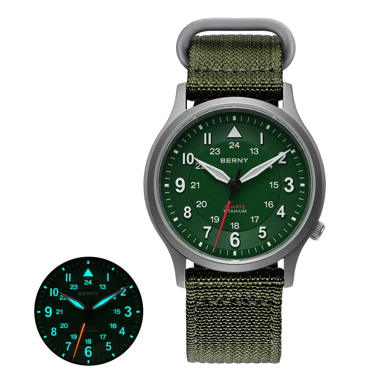 T2596M-GRN with green dial