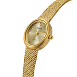 BERNY-Damen Quarz Tonneau Gold Uhr-2146L