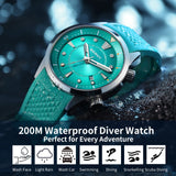 BERNY-Men Automatic Compressor Diver Watch V5-AM539M