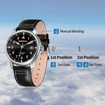 how to set watch by crown