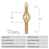 BERNY-Women Quartz Dress Gold Watch-2946L