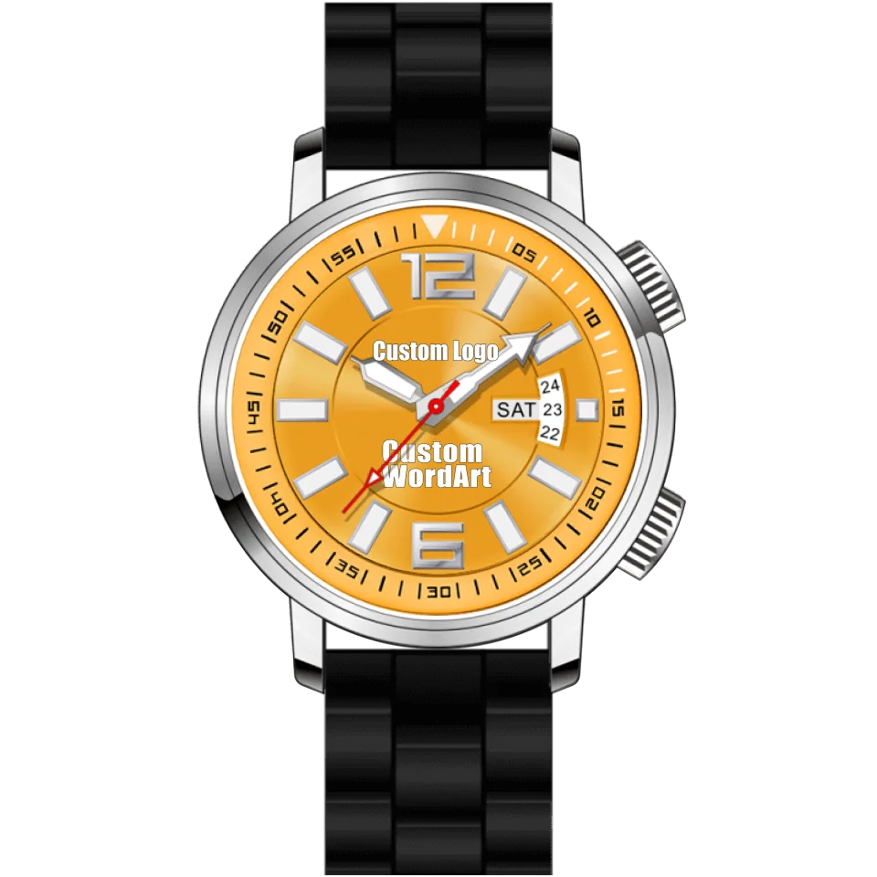 Customize-Men Automatic Compressor Diver Watch-AM7081M