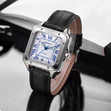 BERNY – Herren-Automatikuhr „Tank“ – austauschbare Lünette – AM136VM