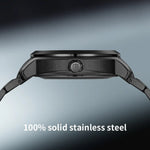 solid stainless steel
