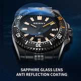 Sapphire glass lens