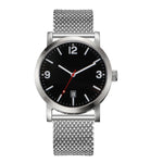 AM038MS-A2 | Without Logo | Stainless Steel Case | Black Dial | Stainless Steel Strap