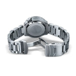 AM09026M | Solid Stainless Steel Strap | Double-Locking Fold-over Clasp