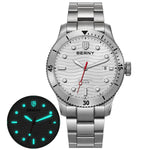 AM134M-B with white wavy dial