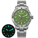 AM134M-GRN with green wavy dial