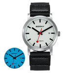 Men Automatic Full-Lume Railroad Watch AM138M-L-B