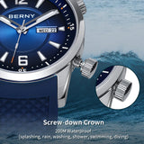 BERNY-Men Automatic Compressor Diver Watch-AM139M