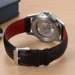 calf leather strap with pin buckle