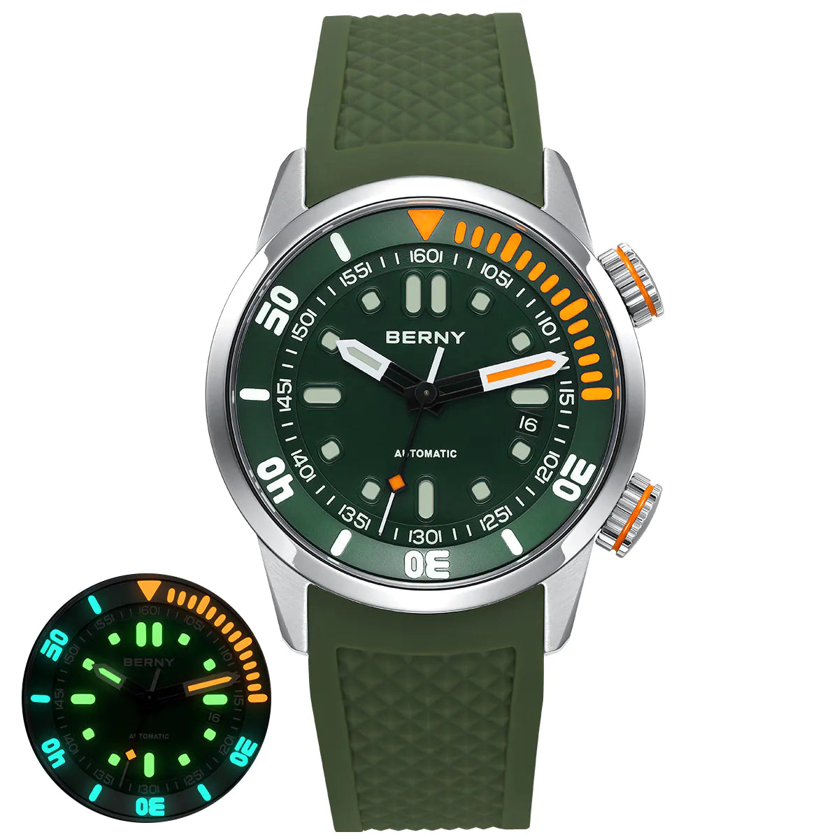BERNY-Men Automatic Compressor Diver Watch V3-AM339M – BERNY BERNY-Men Automatic Compressor Diver Watch V3-AM339M – BERNY