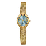 BERNY-Damen Quarz Tonneau Gold Uhr-2146L