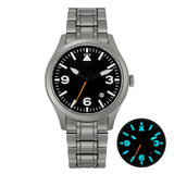 BERNY-Men Automatic Titanium Field Watch-AMT143MS