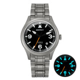 BERNY-Men Automatic Titanium Field Watch-AMT143MS