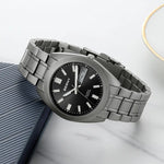 BERNY-Men Quartz Titanium Dress Watch-T2567MS