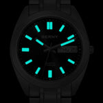 BERNY-Men Quartz Titanium Dress Watch-T2567MS
