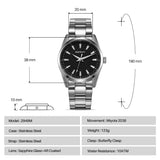 BERNY-Men Quartz Dress Watch-2949M