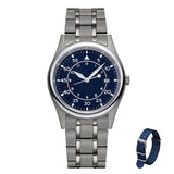 BERNY-Men Quartz Titanium Field Watch-T2526M