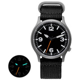 BERNY Titanium Field Watch T2576M-black dial-without BERNY mark