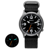 BERNY Titanium Field Watch T2576M-black dial