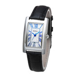 BERNY 2131VL-B | Stainless Steel Case | Black Leather Strap