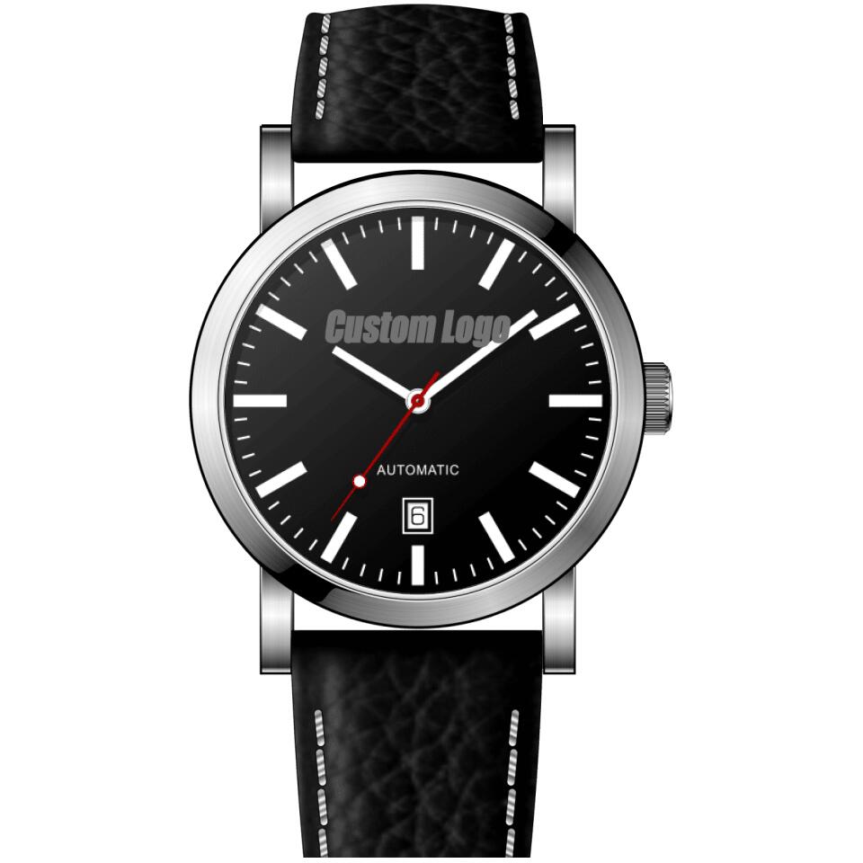 Customize-Men Automatic Railroad Watch-AM038M