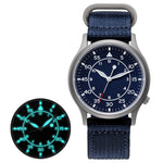 Men Quartz Titanium Field Watch-T2566M-C