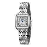 Berny-Men Reloj de oro cuadrado de cuarzo-2166M