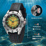 BERNY-Men Automatic Diver Watch-AM151M