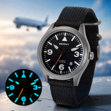 BERNY-Men Automatic Titanium Field Watch-AMT143M