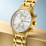BERNY-Men Quartz Gold Fashion Watch-2285VM