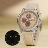 BERNY-Men Quartz Black Chronograph Watch-2826M-SAN