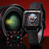 Reloj de negocios cuadrado de cuarzo Berny-Men-2635M