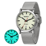 BERNY-Men Automatic Full-Lume Watch V4-AM158MS