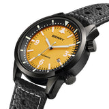 BERNY-Men Automatic Black Aviation Watch-AM169M-BLK