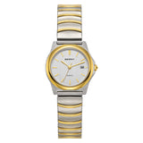 BERNY-Damen Quarz Keramik Gold Uhr-2010L 