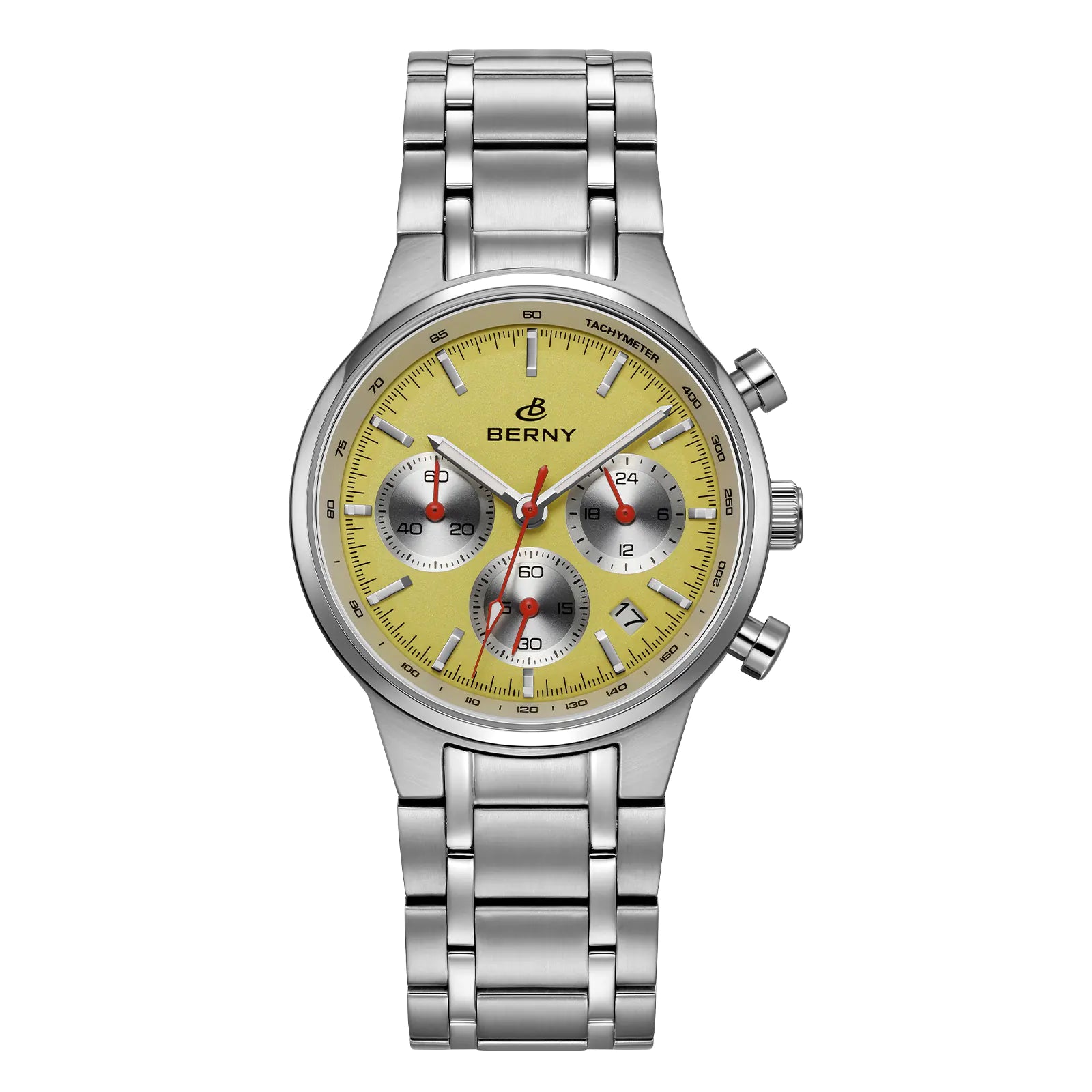 BERNY-Men Quartz Dress Watch-2825M