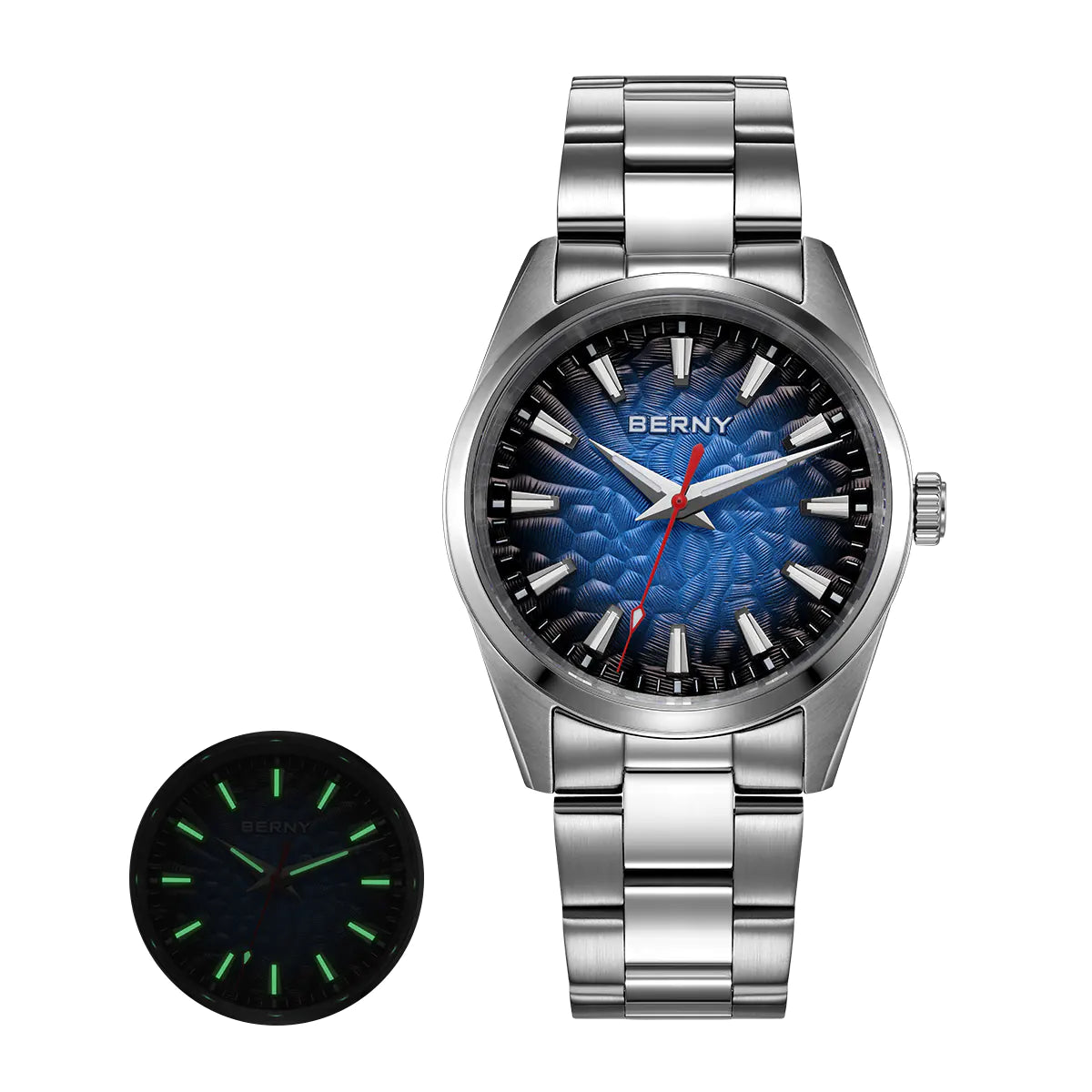 BERNY-Men Quartz Dress Watch-2954M