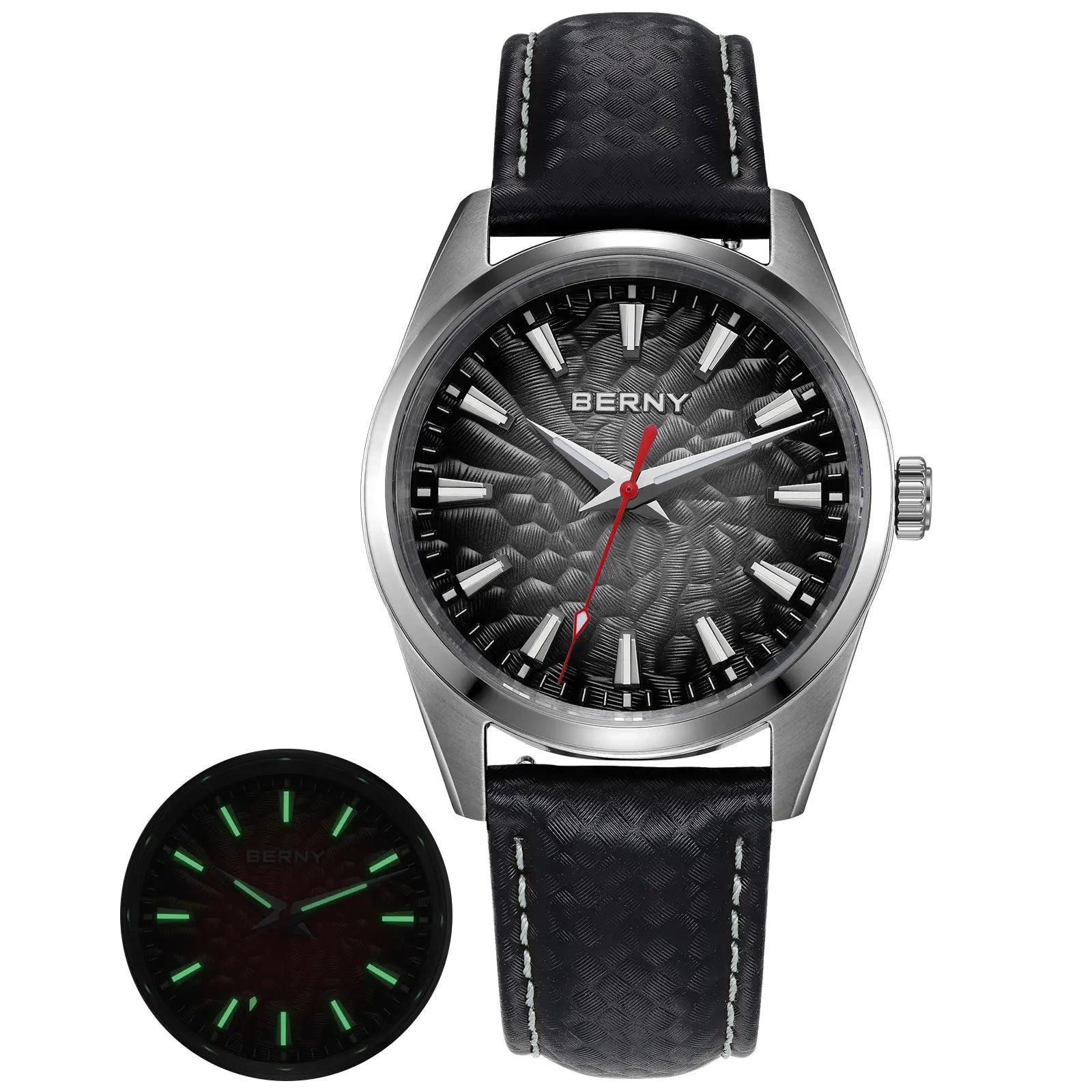 BERNY-Men Quartz Dress Watch-2954MP