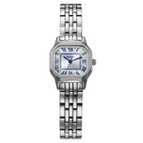 Berny-Reloj de oro cuadrado de cuarzo para mujer-2166L