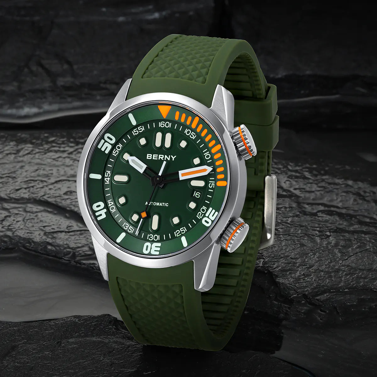 Compressor Stylewatch BERNY-Men Automatic Compressor-style Diver Watch V3-AM339M – BERNY ...