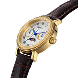 Berny-Reloj de cuarzo Moonphase para mujer-2160VL