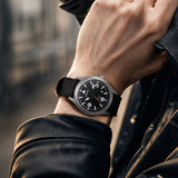 BERNY-Men Automatic Titanium Field Watch-AMT143M