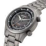 Oblique side display of BERNY AMT159MS Titanium Automatic Diving Watch