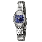Berny-Reloj de oro cuadrado de cuarzo para mujer-2166L