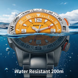 BERNY-Men Automatic Diver Watch-AM164MS